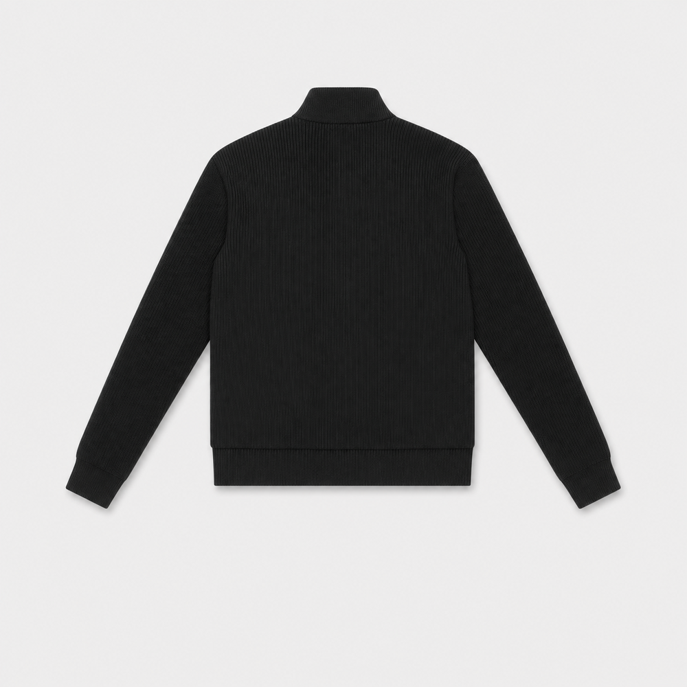 Static Quilted Knit Jacket