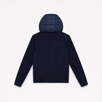Hudson Quilted Knit Hood Jacket