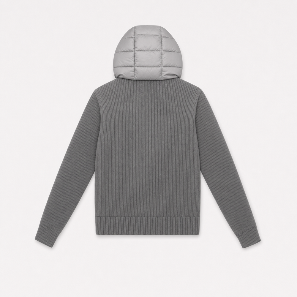 Whitmore Quilted Knit Hood Jacket