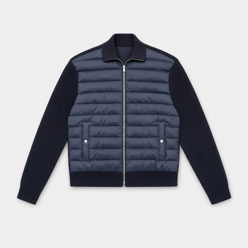 Hudson Quilted Knit Jacket