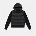 Raven Quilted Knit Hood Jacket
