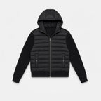 Raven Quilted Knit Hood Jacket